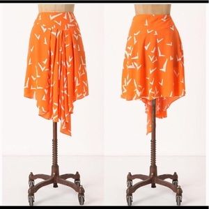 Antropologie -Leifsdottir scattered wings skirt